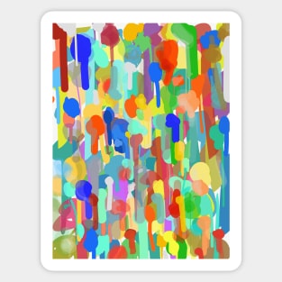 Dripping Paint / Aesthetic Decor Design Sticker